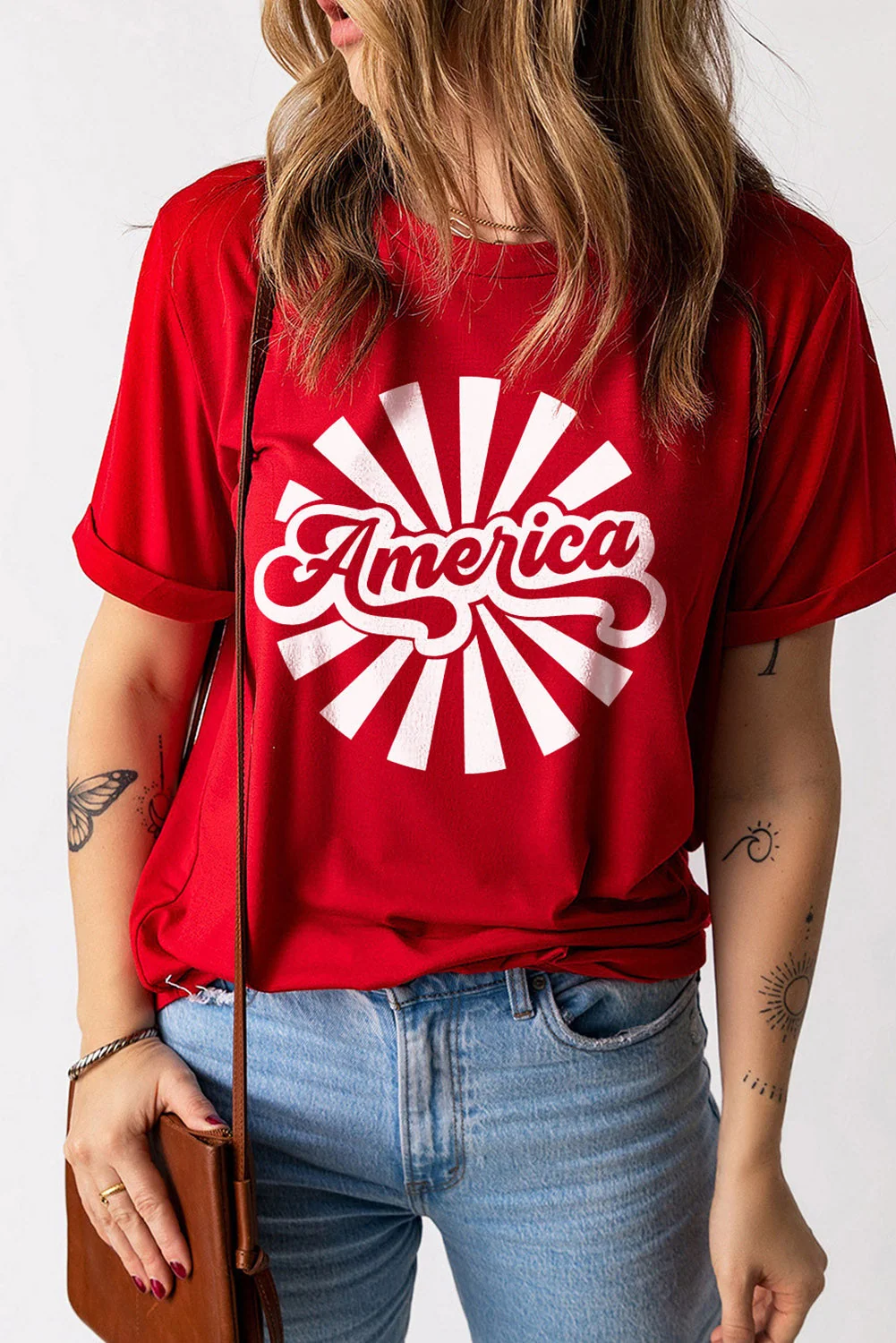 Graphic Round Neck Short Sleeve Tee