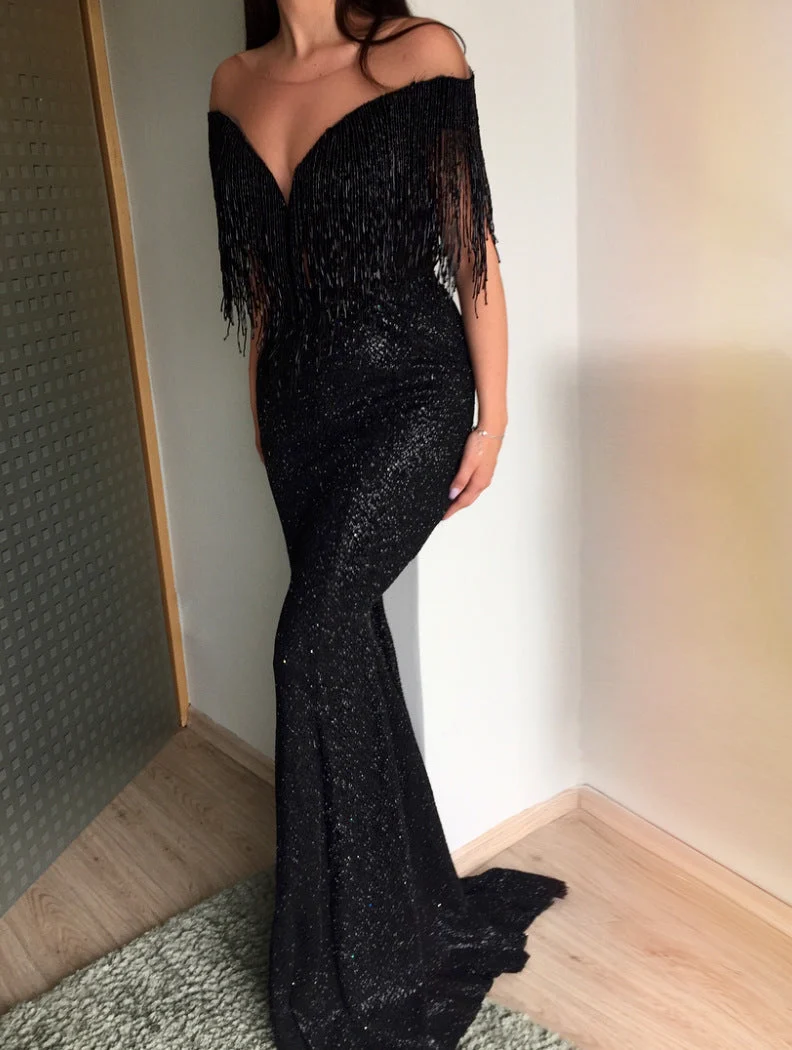 Dress V-neck Sleeveless Slimmal Dress
